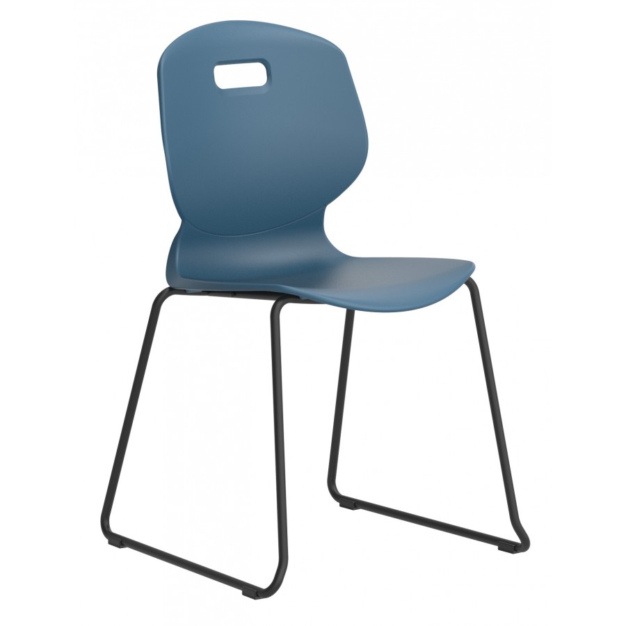 Arc Skid Frame Classroom / Visitors Chair 